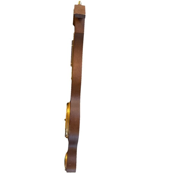 Vtg Western Germany Barometer Thermometer & Hygrometer Wood Wall Weather Station - Picture 8 of 8